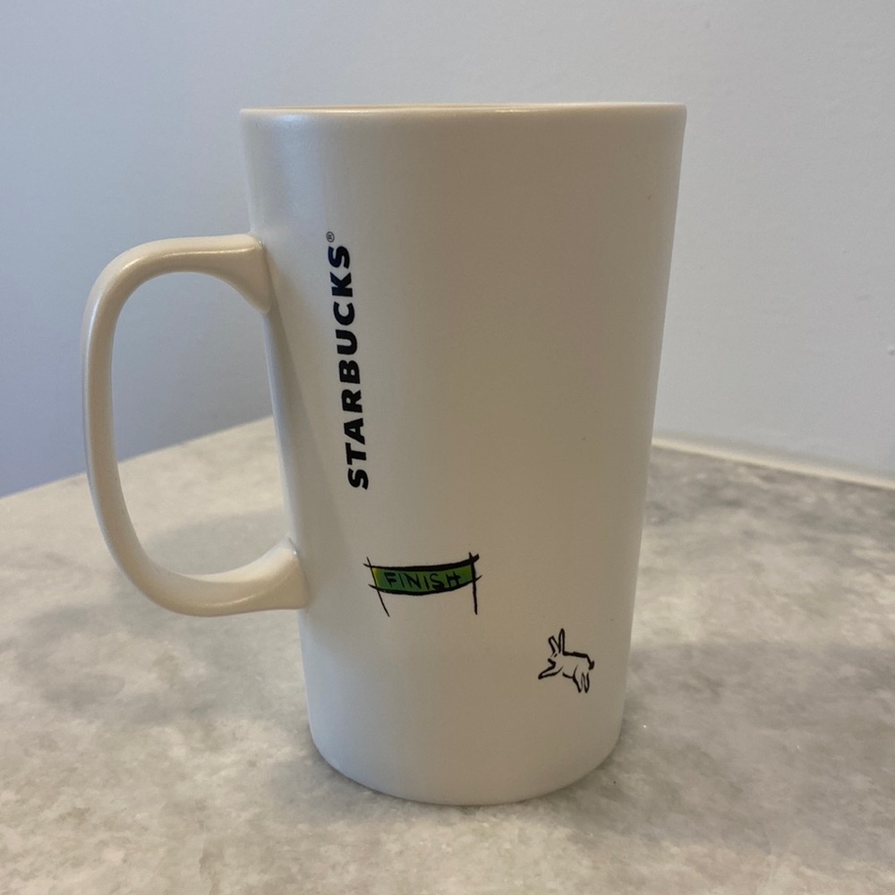 Starbucks Tortoise & the hair mug.